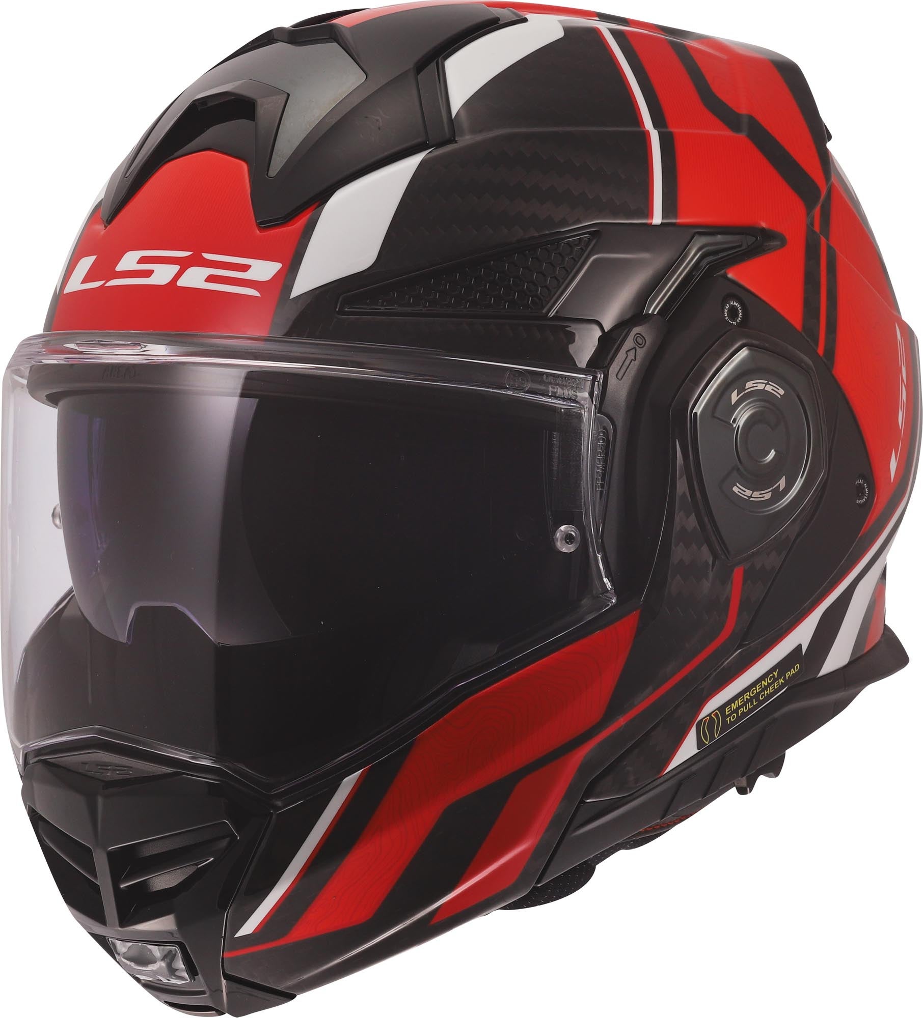 LS2 FF901 Advant X Carbon Dynamic Cască roșu L (59/60) Figura 1