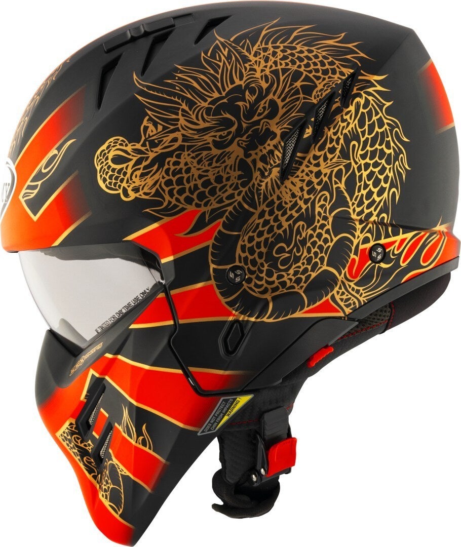 Suomy Armor Dragon Jethelm rot matt S (55/56) Abbildung 1