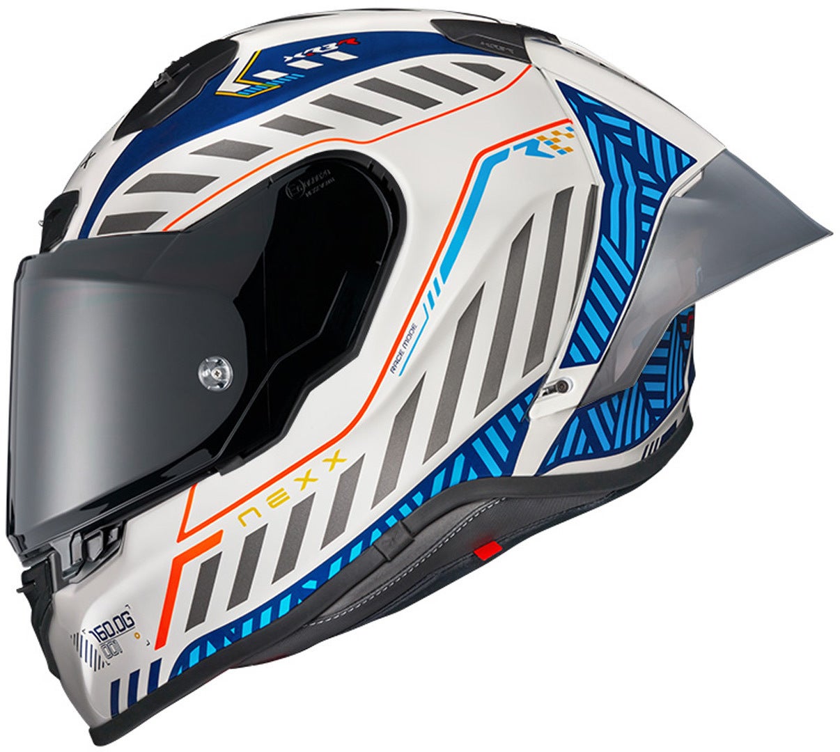 Nexx X.R3R Out Brake Casco bianco/blu L (59/60) Figura 1