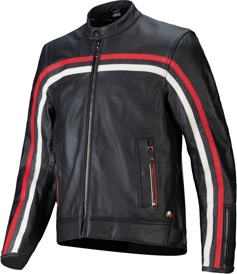 Alpinestars Dyno Motorcycle Leather Jacket-image-428777929
