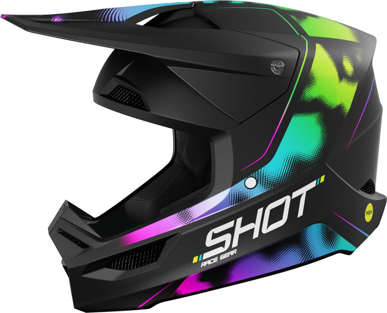 Shot Race Nitro Motocross hjelm S (55/56) Figur 1