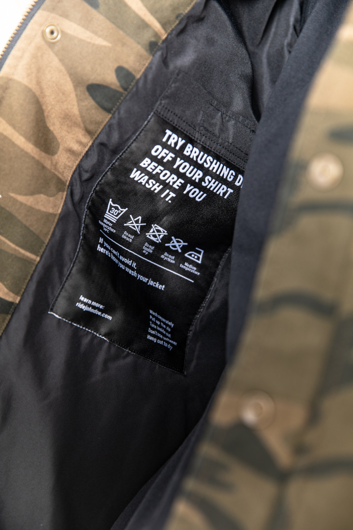 John Doe New Camouflage Motorrad Hemd L Abbildung 7