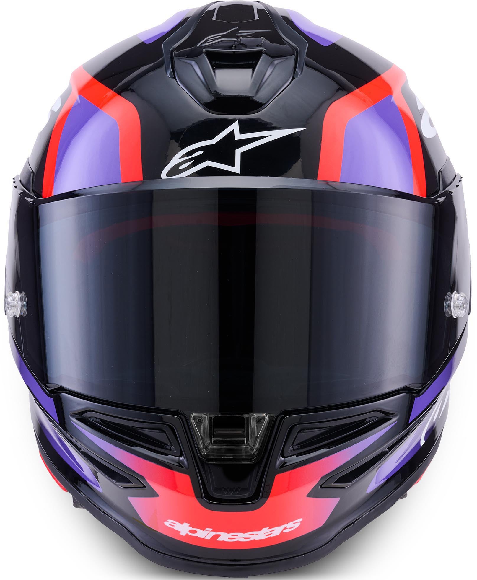 Alpinestars S-R7 Lumen 헬멧 검정/빨강/보라색 M 그림 4