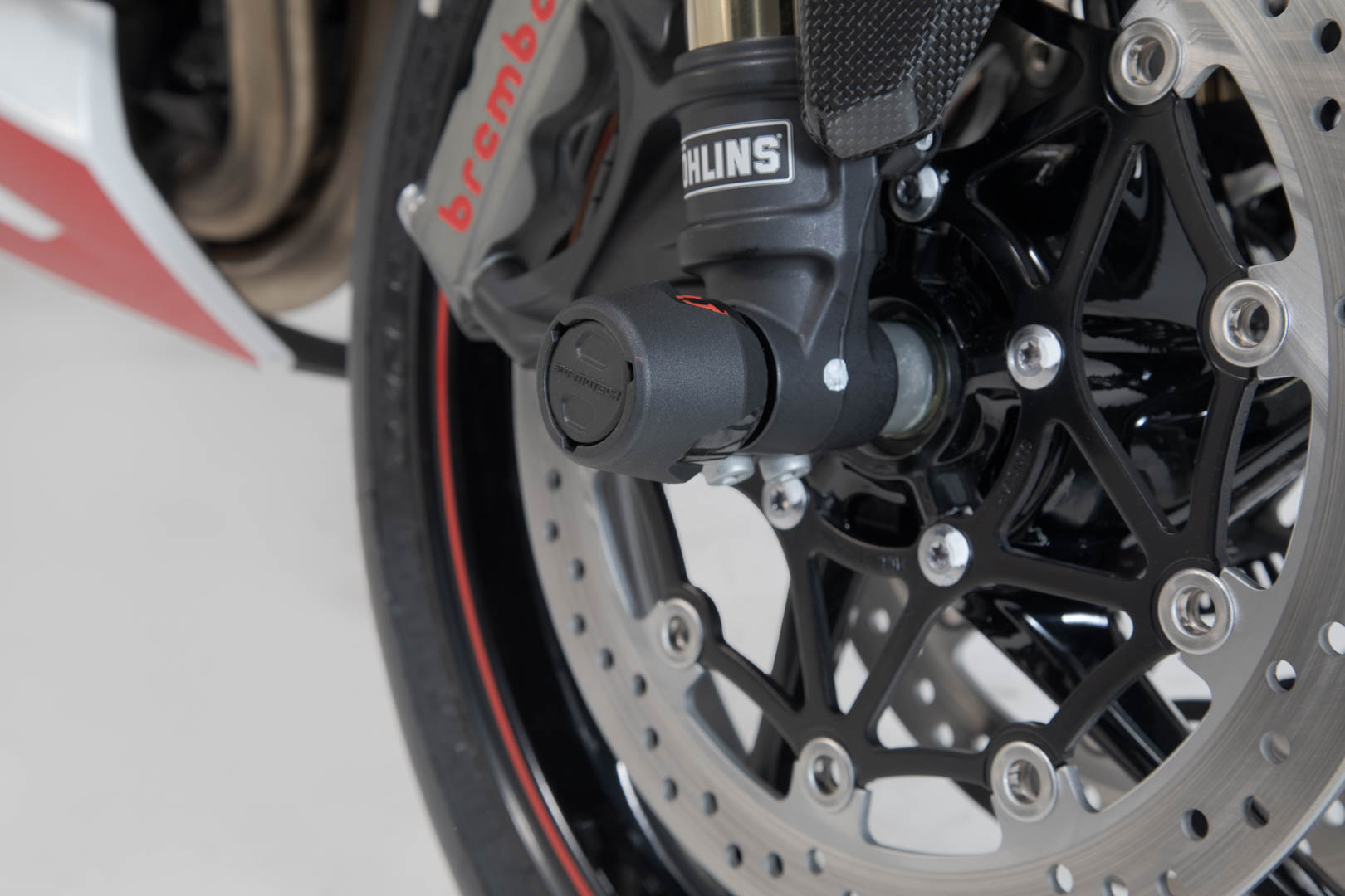 Set SW-Motech Slider pentru puntea față - Negru. Modele Triumph, Yamaha, Royal Enfield. Figura 5