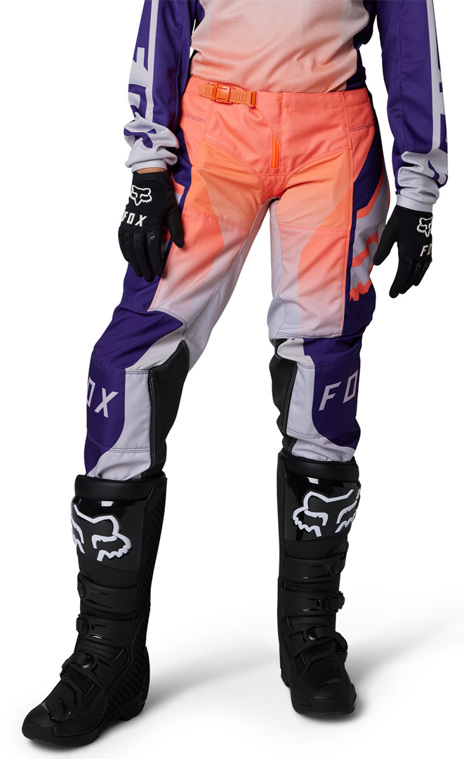 FOX 180 Leed Dames Motorcross Broek Oranje 4 Figuur 6