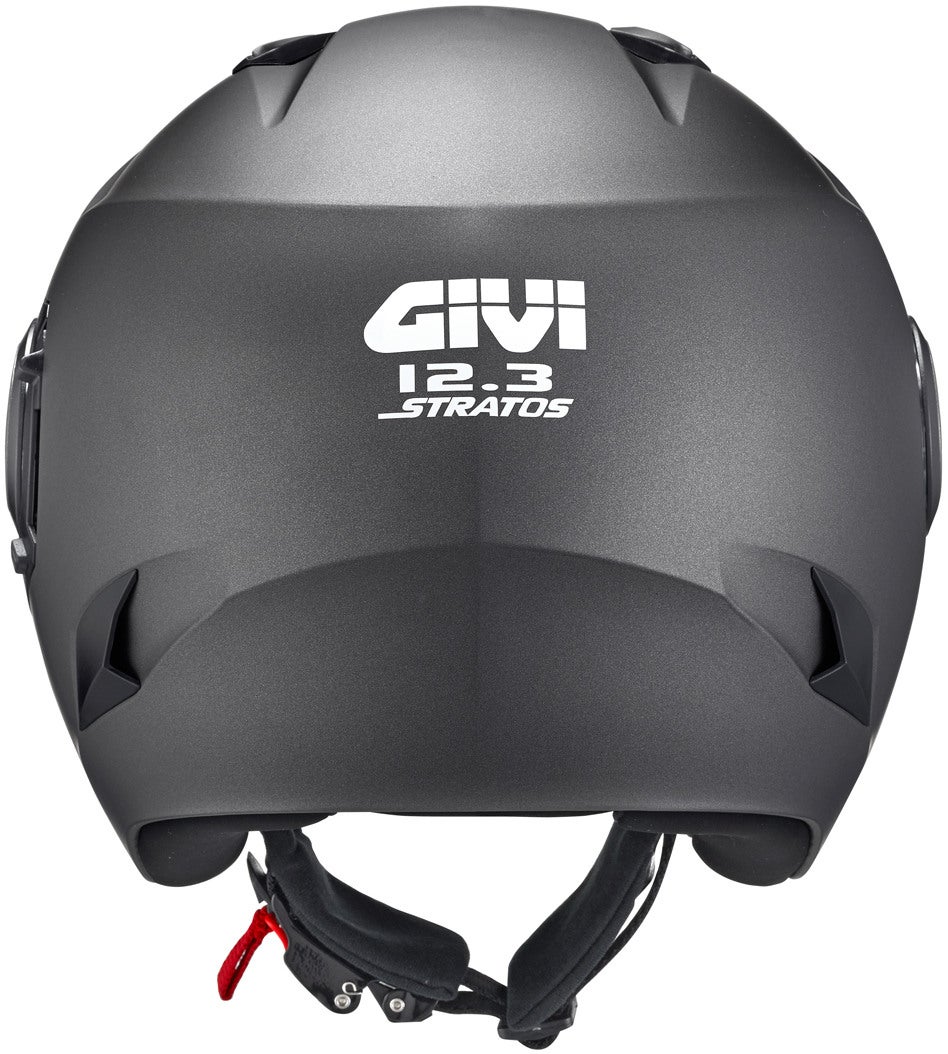 GIVI 12.3 Stratos Jet Helmet Titanium XS Figure 3