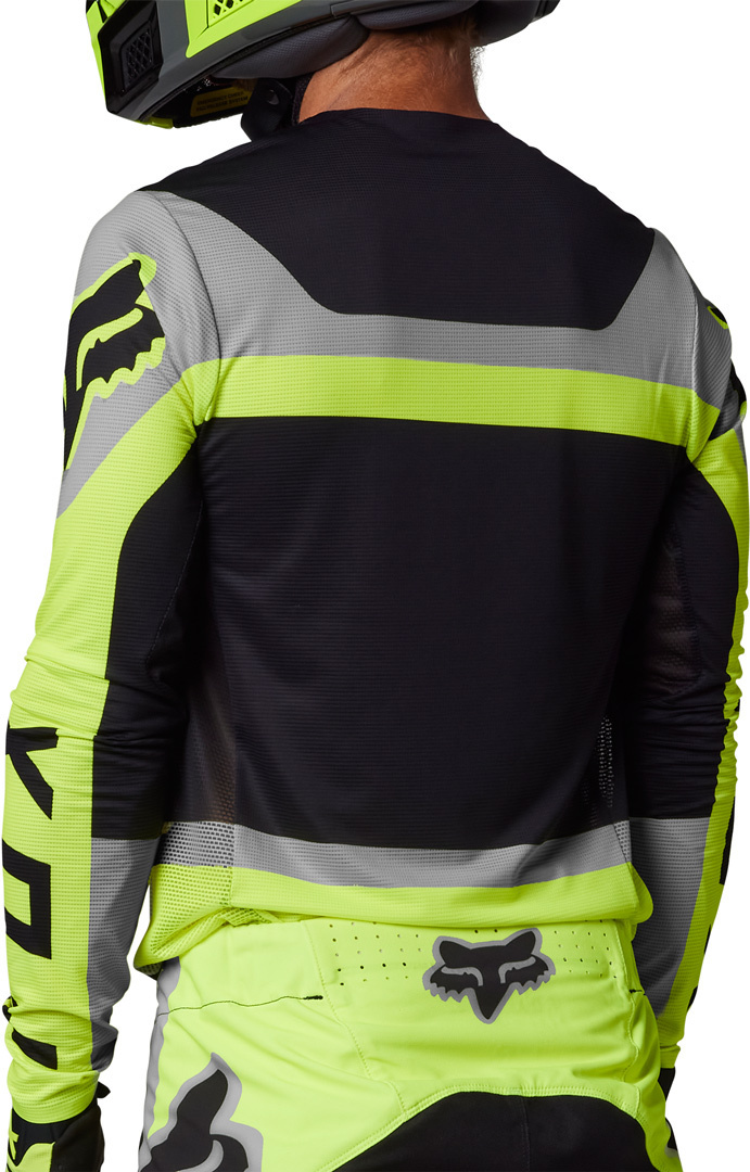 FOX Flexair Efekt Motocross Jersey gelb M Abbildung 7