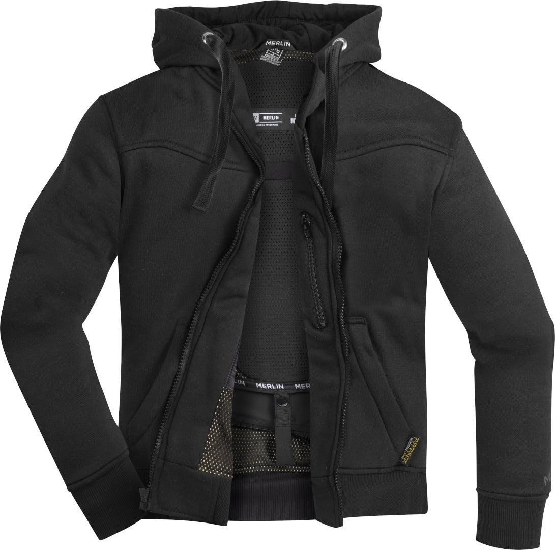 Merlin Vixen Giacca con cappuccio donna Con zip nero 3XL Figura 5