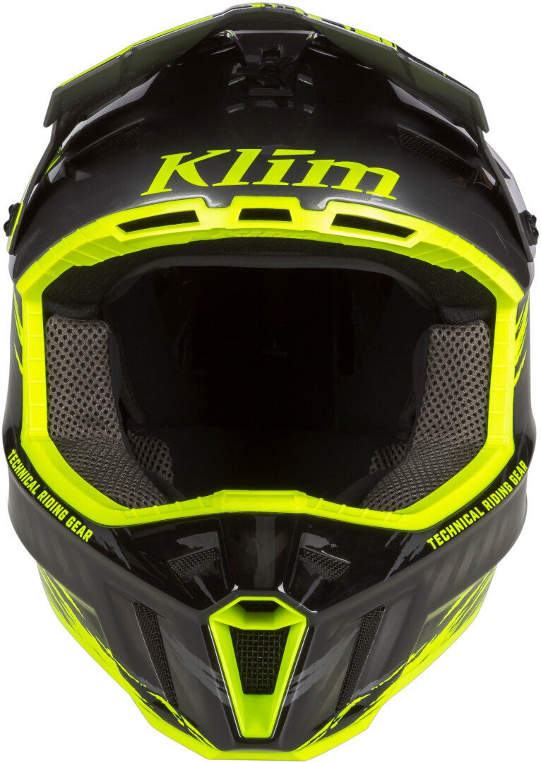 Klim F3 Carbon Pro Thrashed Hi-Vis Capacete Snowmobile XXL (62/63) Figura 7