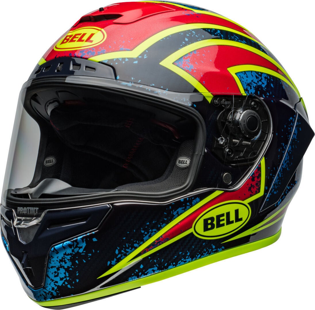 Bell Race Star DLX Flex Xenon Helmet black/red/yellow M (57/58) Figure 1