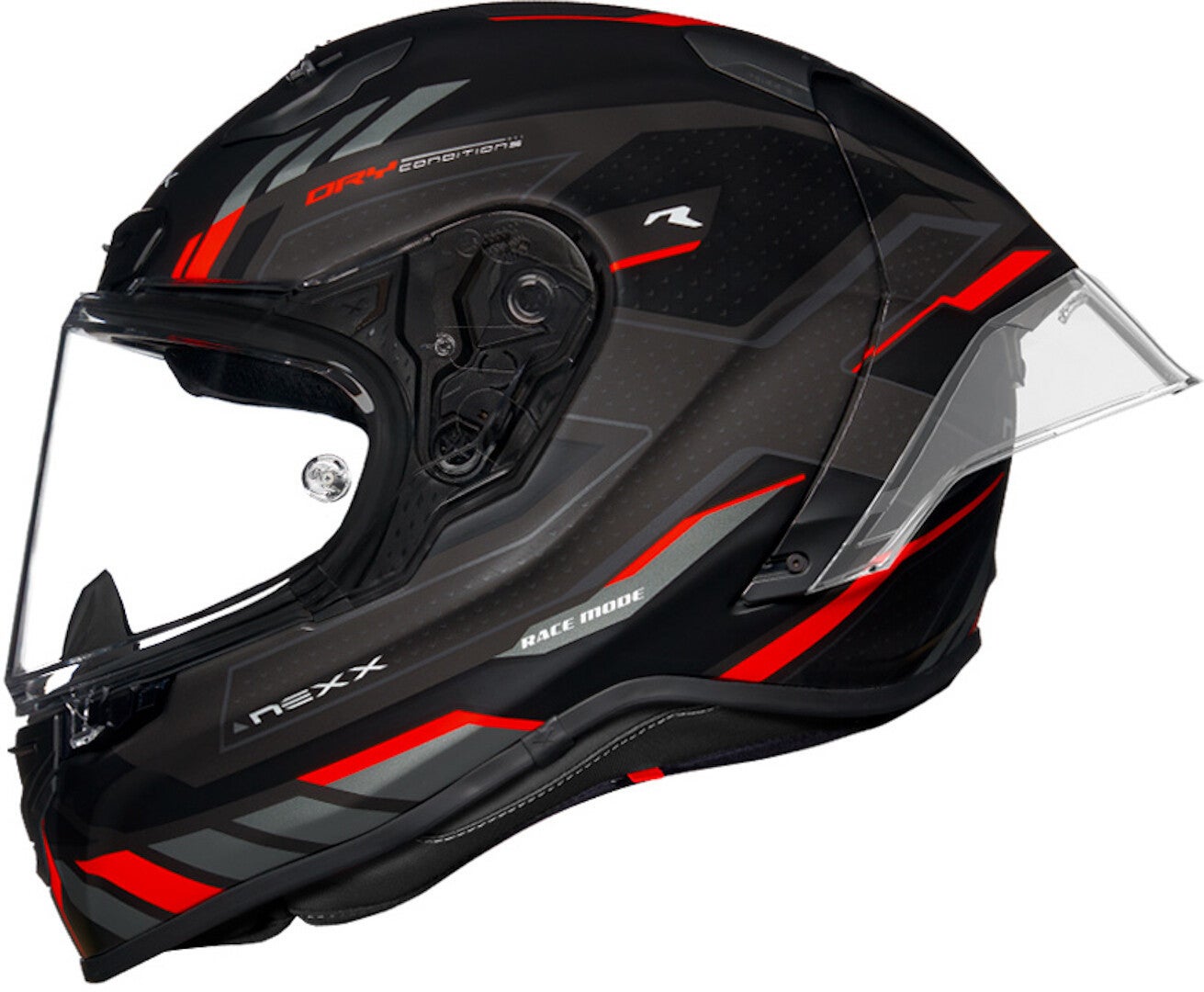 Nexx X.R3R Precision Helmet black matt/red M (57/58) Figure 2