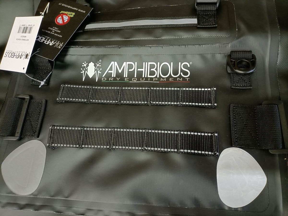 Amphibious Motobag II 2024 Set de genți laterale impermeabile negru Figura 2