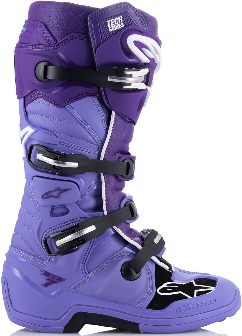Alpinestars Tech 7 Botas de Motocross roxo/branco 5 (38) Figura 6