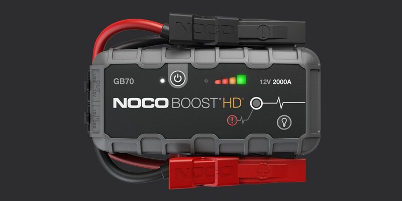 NOCO Litiumbatteribooster GB70 12V 2000A Figur 2