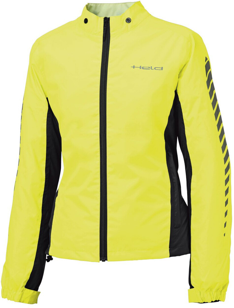 Held Wet Tour 2 Dame regnjakke sort/neon M Figur 1