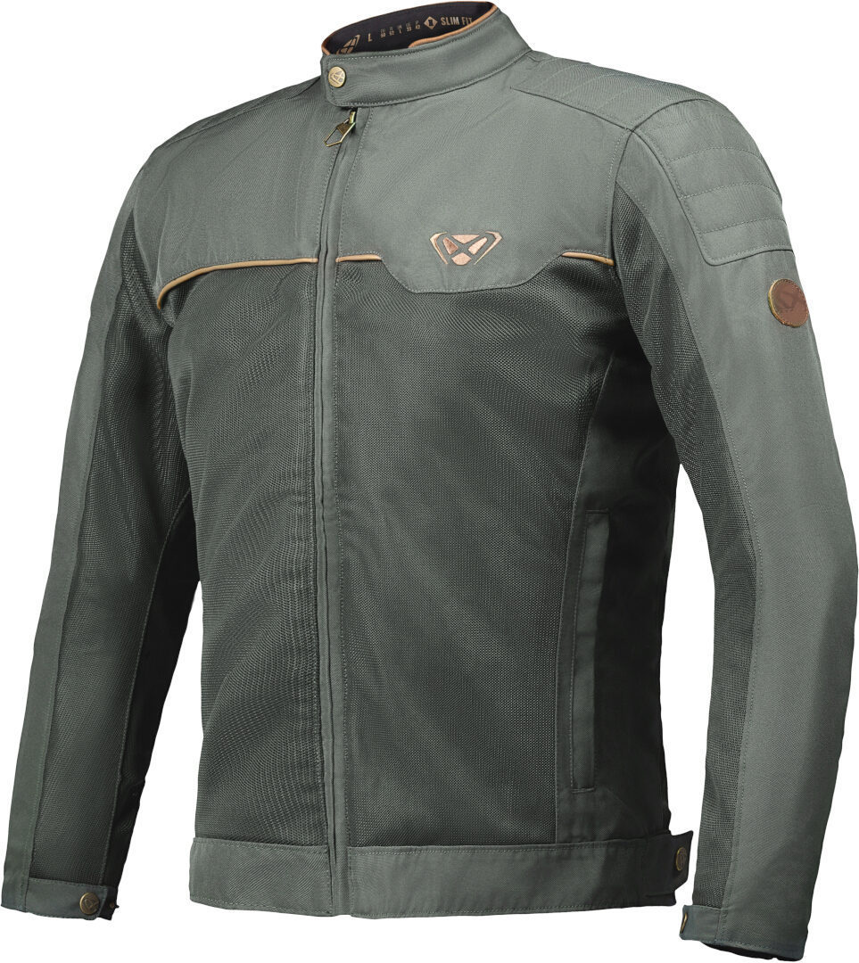Ixon Cornet Motorcycle Textile Jacket green 3XL Figure 1