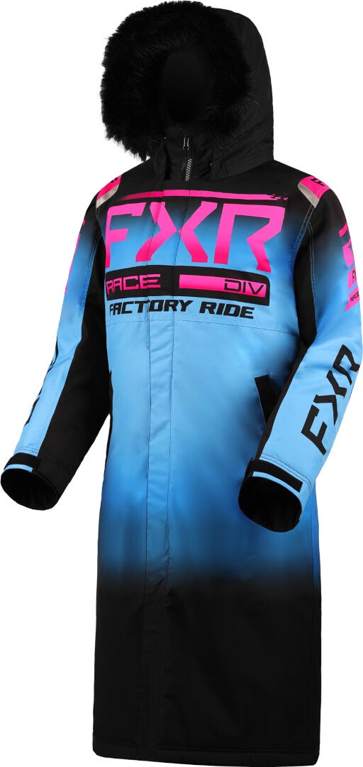 FXR Warm-Up 2023 Casaco Snowmobile Ladies preto/azul XL Figura 1