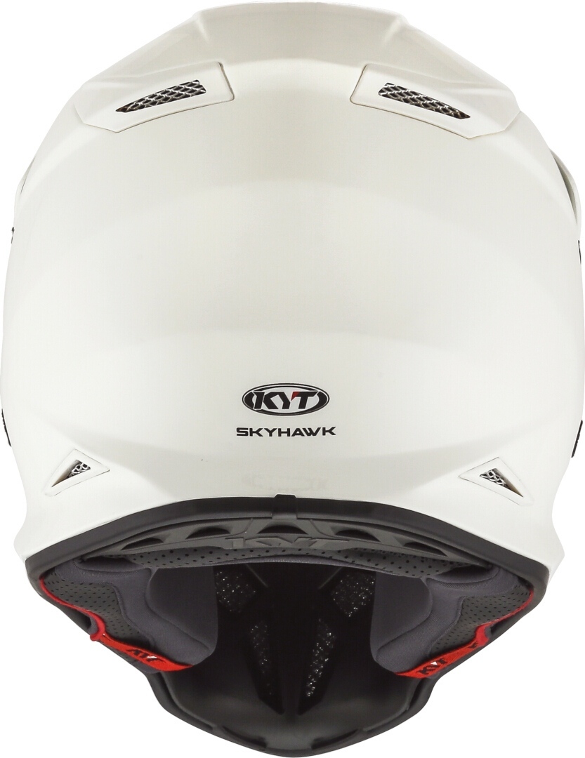 KYT Skyhawk Plain Cască de motocross alb XS (53/54) Figura 6