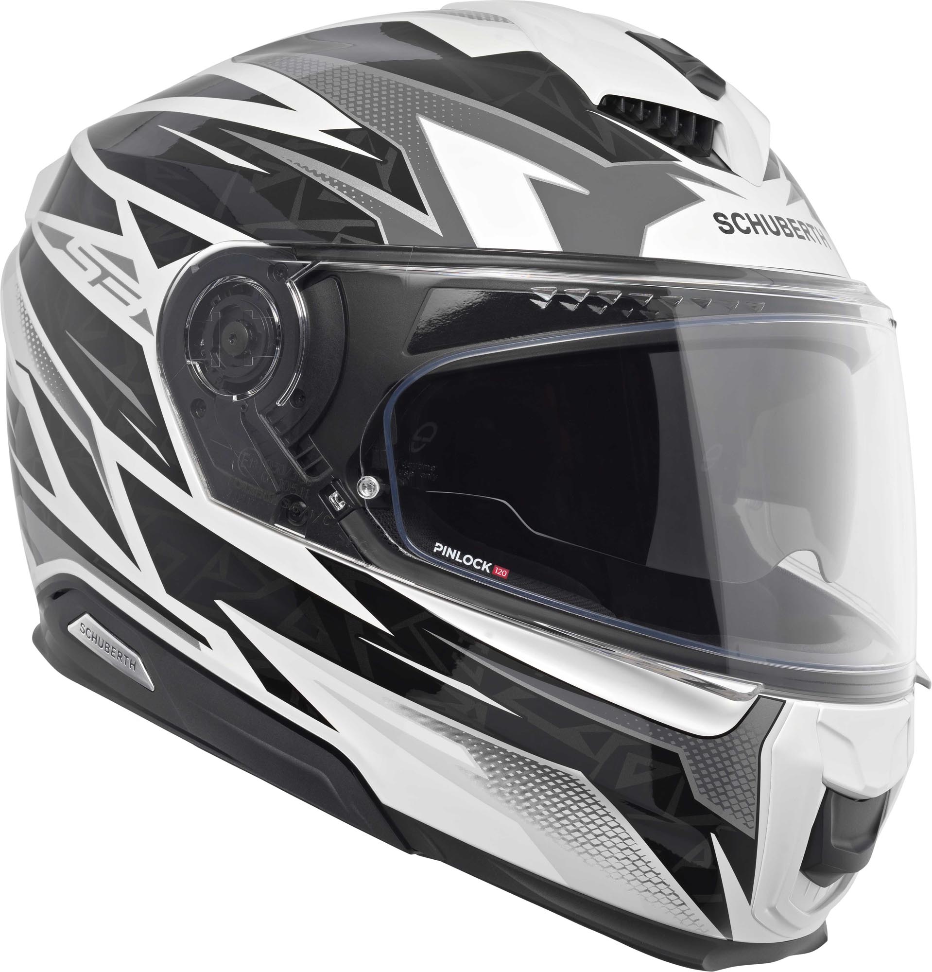 Schuberth S3 Thunder Casque Blanc/Noir M (57) Figure 3
