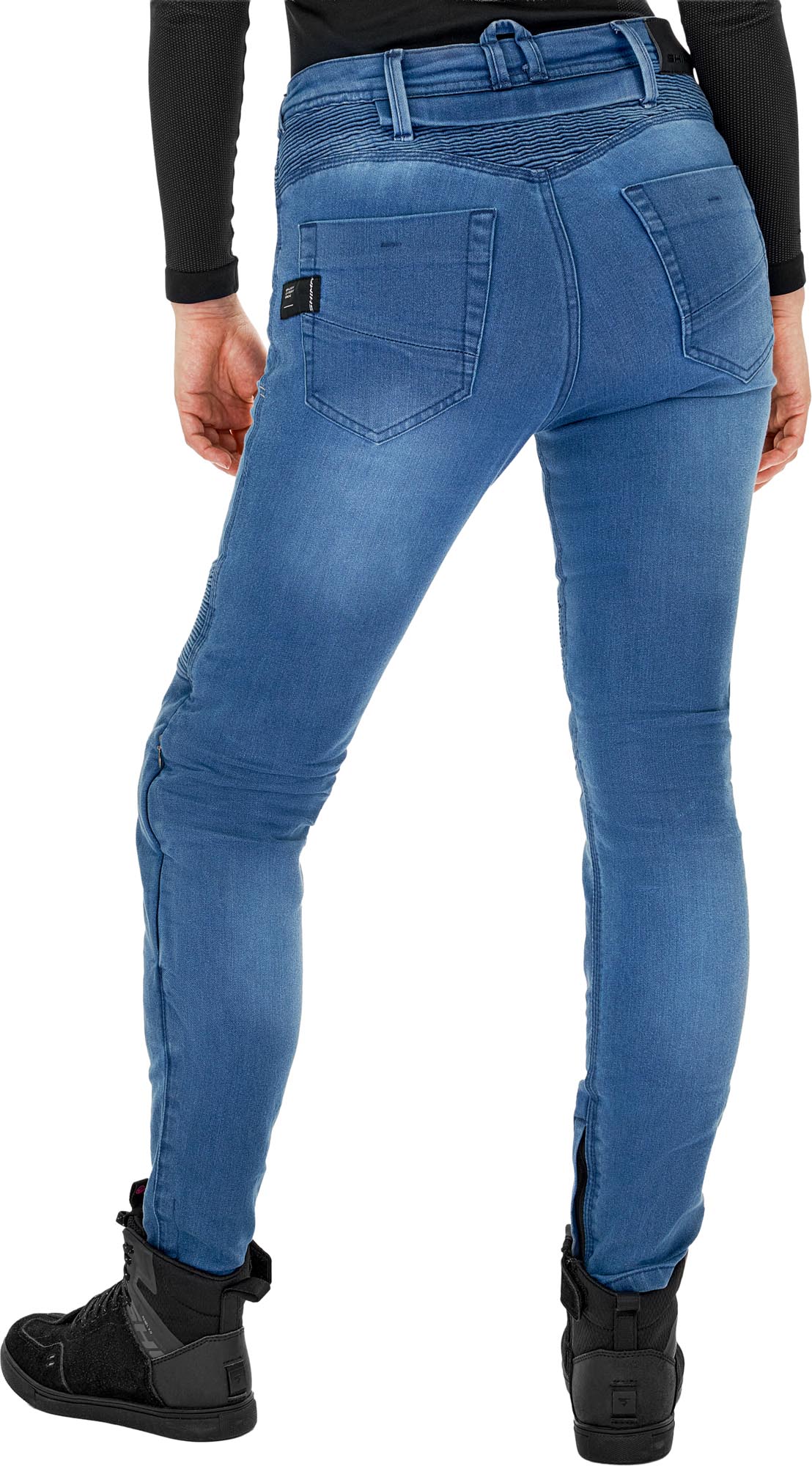Side view of SHIMA Zenith Ladies Motorcycle Jeans