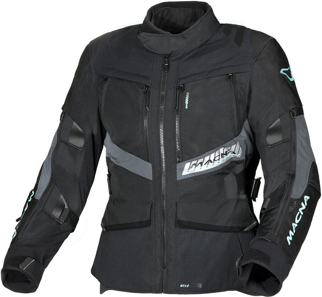 Macna Domane waterproof Ladies Motorcycle Textile Jacket black M Figure 1