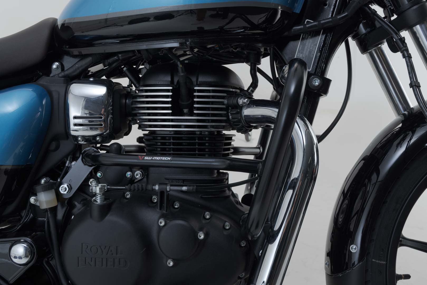 SW-Motech Crash bar - Negru. Royal Enfield Meteor 350 (19-). Figura 4