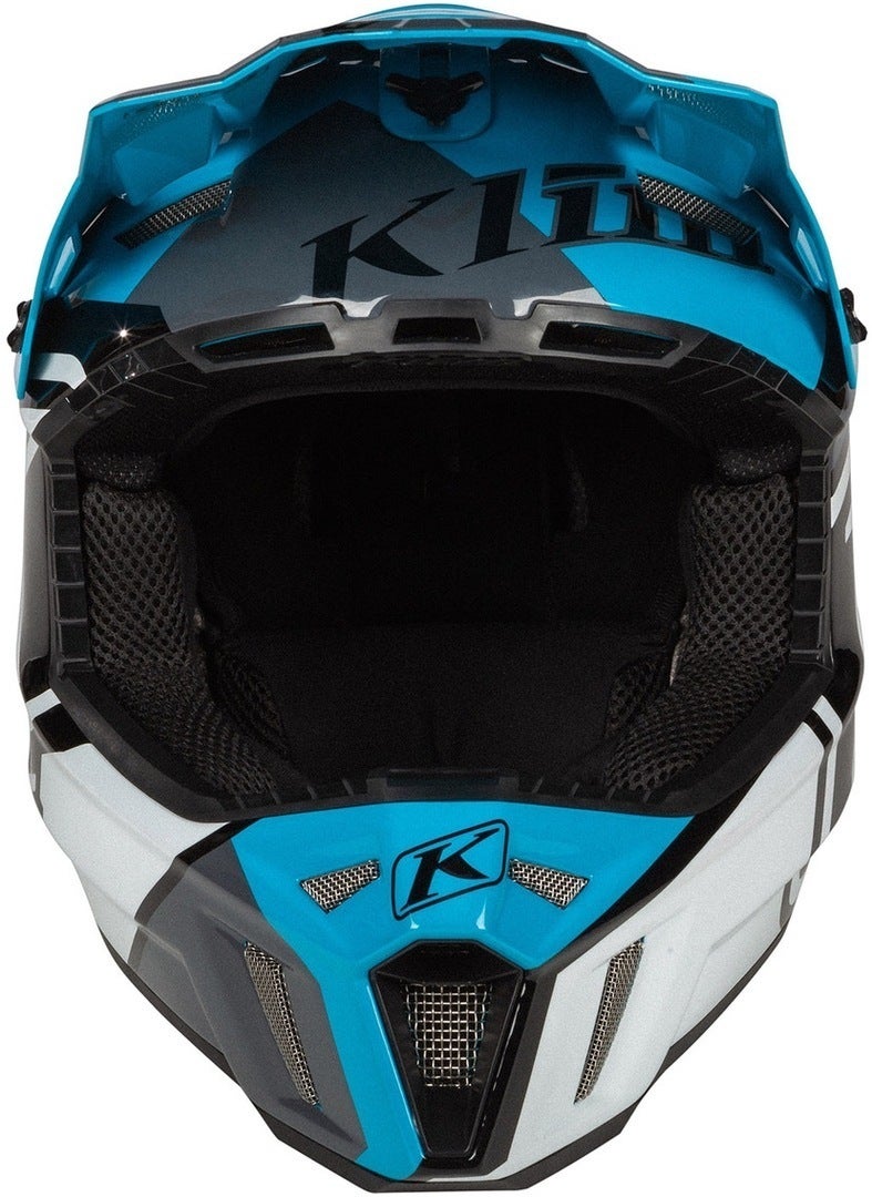 Klim F3 Disarray Motokrosová přilba modrá/černá/bílá XL (60/61) Obrázek 4