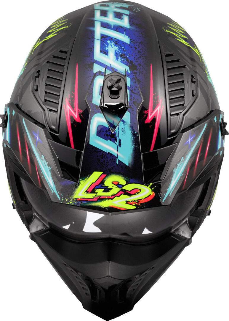 LS2 OF606 Drifter Rayz Casco da trial M (57/58) Figura 9