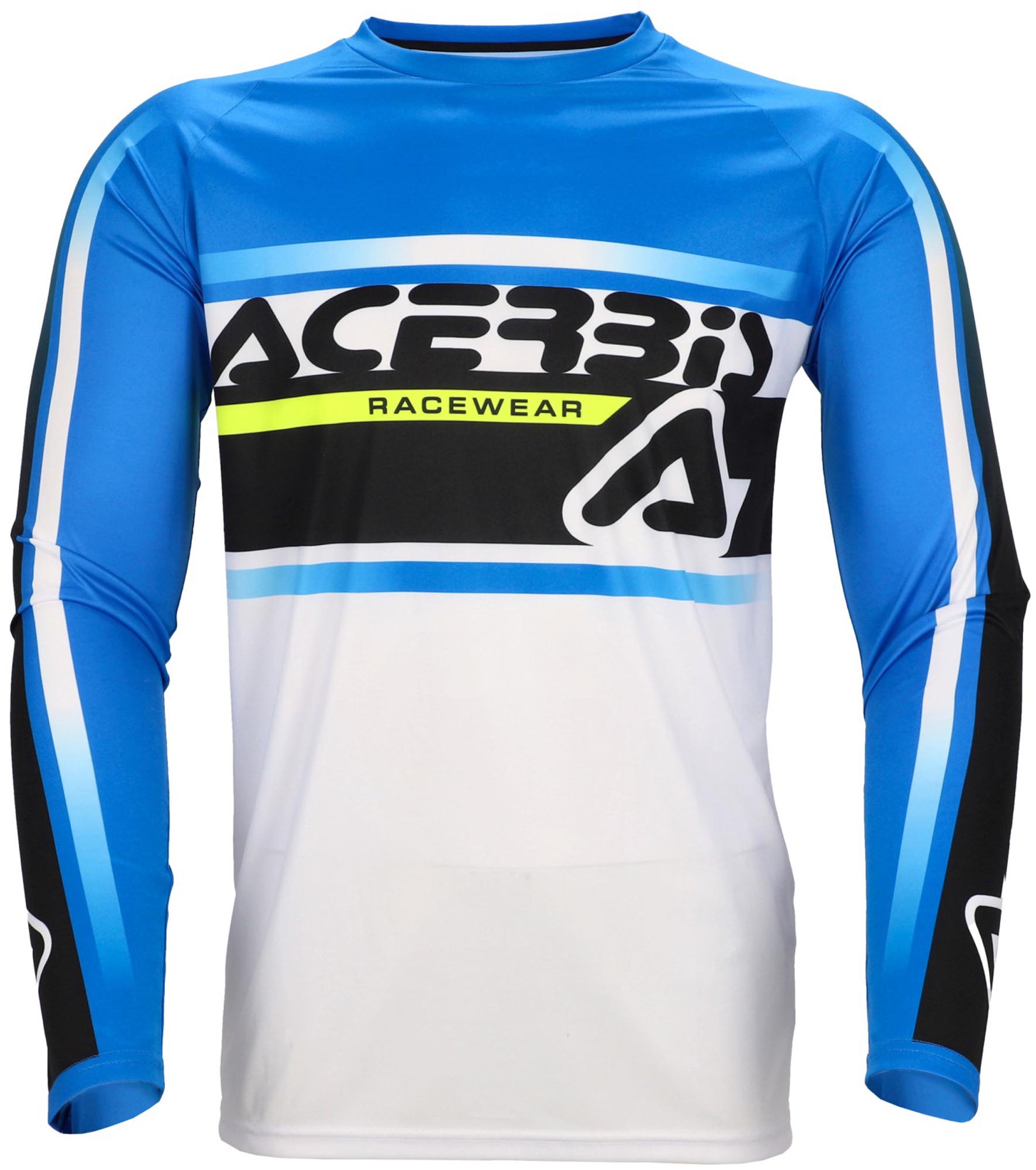 Acerbis MX Linear Lugo Tricou de motocross Albastru/Alb S Figura 3