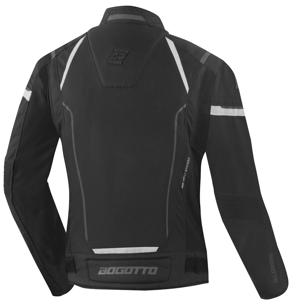Bogotto Vysio imperméable 3in1 dames moto textile veste Noir/Blanc L Figure 2