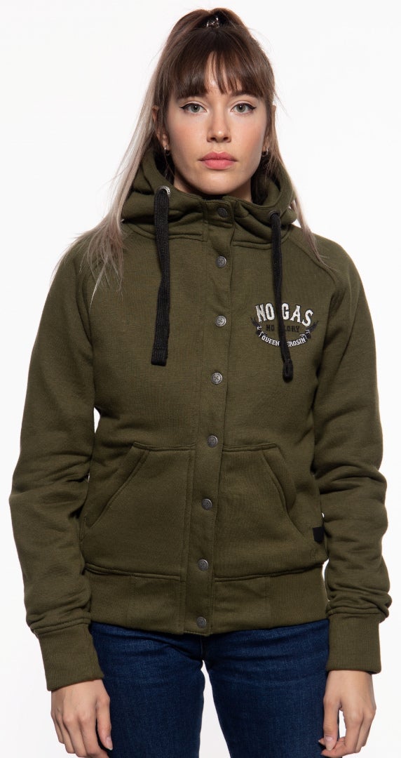 Queen Kerosin No Gas No Glory Adventure Ladies Jacket XL Figure 1