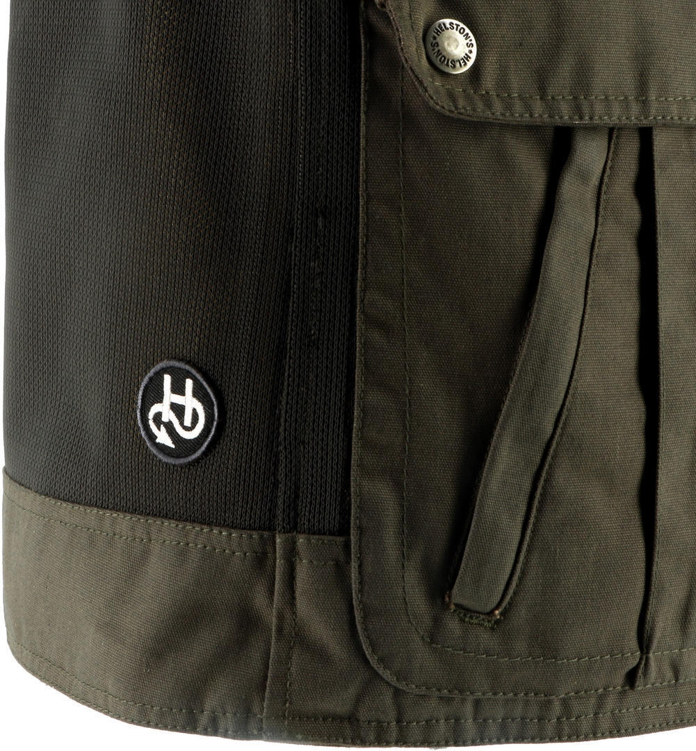 Helstons Forward Air waterprrof Motorcycle Textile Jacket Khaki L Figure 5
