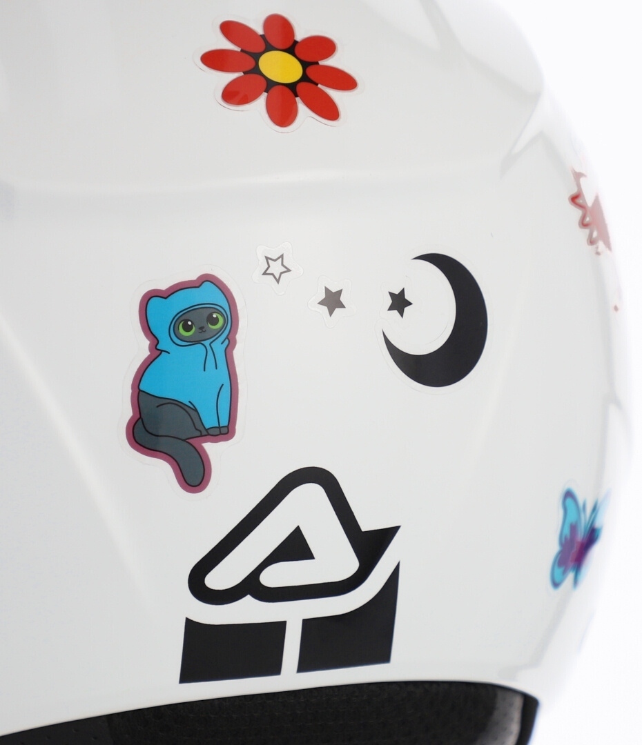Acerbis Jet Brezza Kid Kids Casco Jet Blanco Y/L (51/52) Figura 5