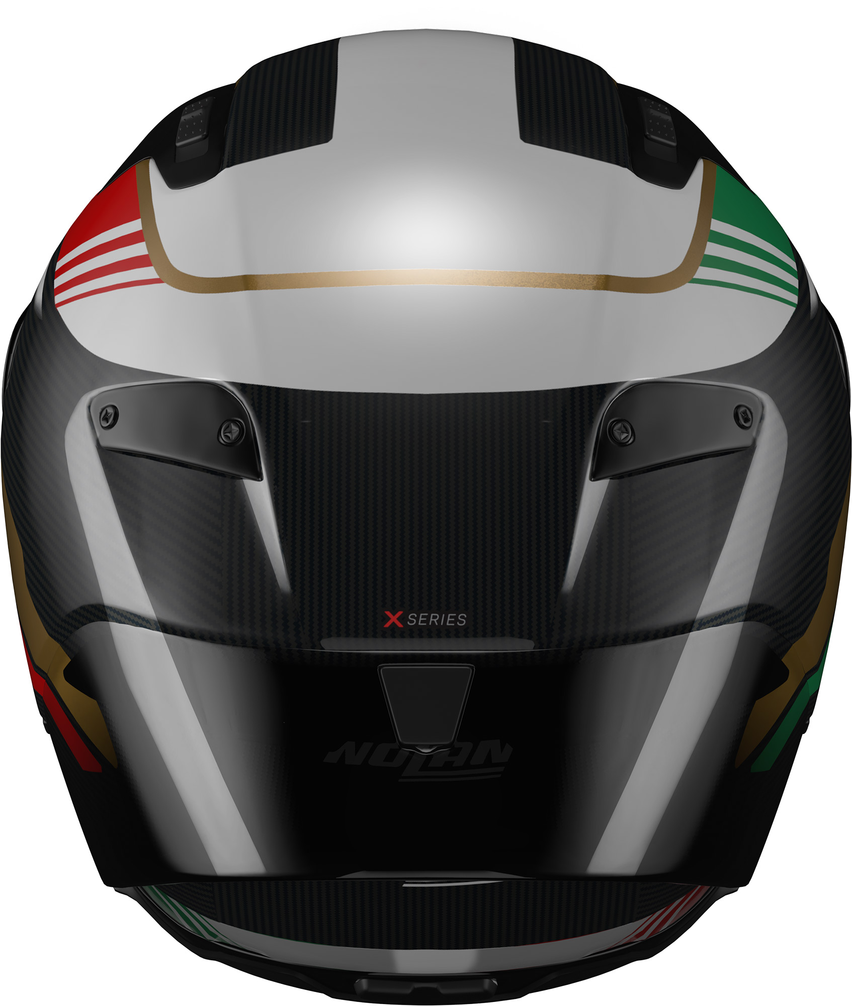 Side view of Nolan X-804 RS Ultra Carbon Piega Helmet
