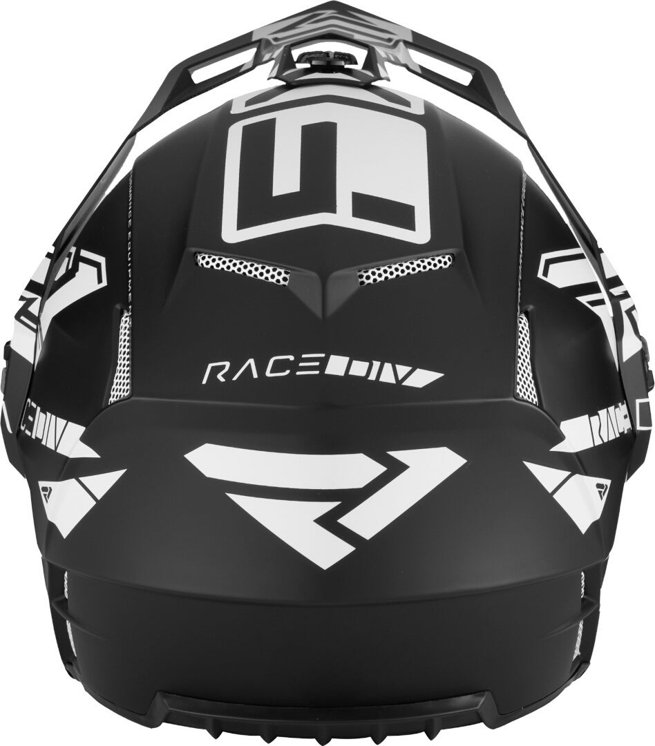 FXR Clutch X Evo Snowmobile Helmet black matt/white S (55/56) Figure 5