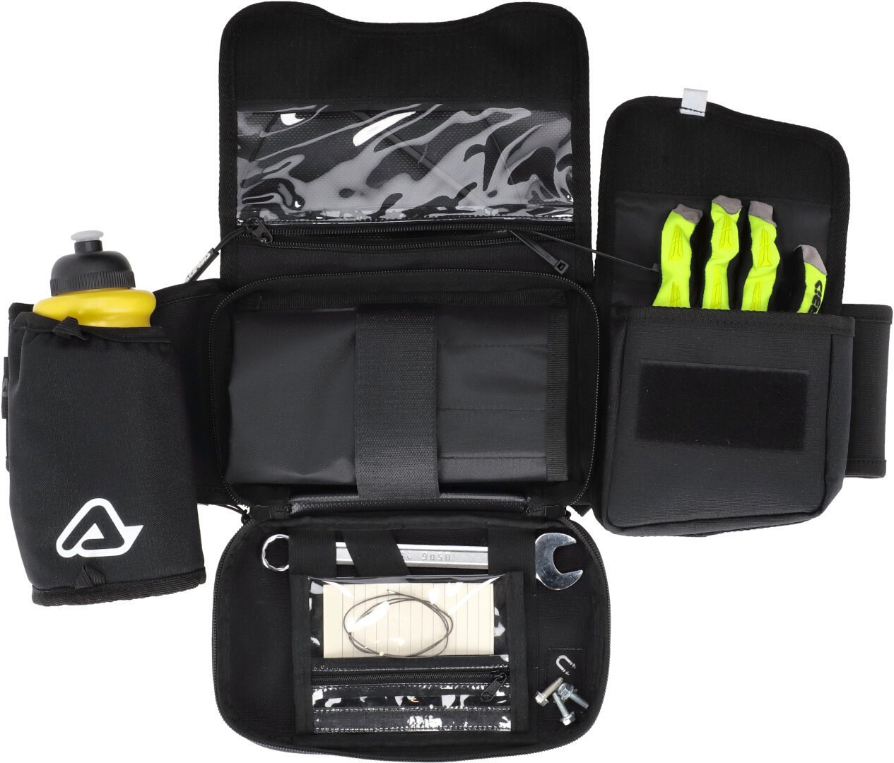 Acerbis Profile Logo 3L Rucsac pentru talie alb/negru Figura 8