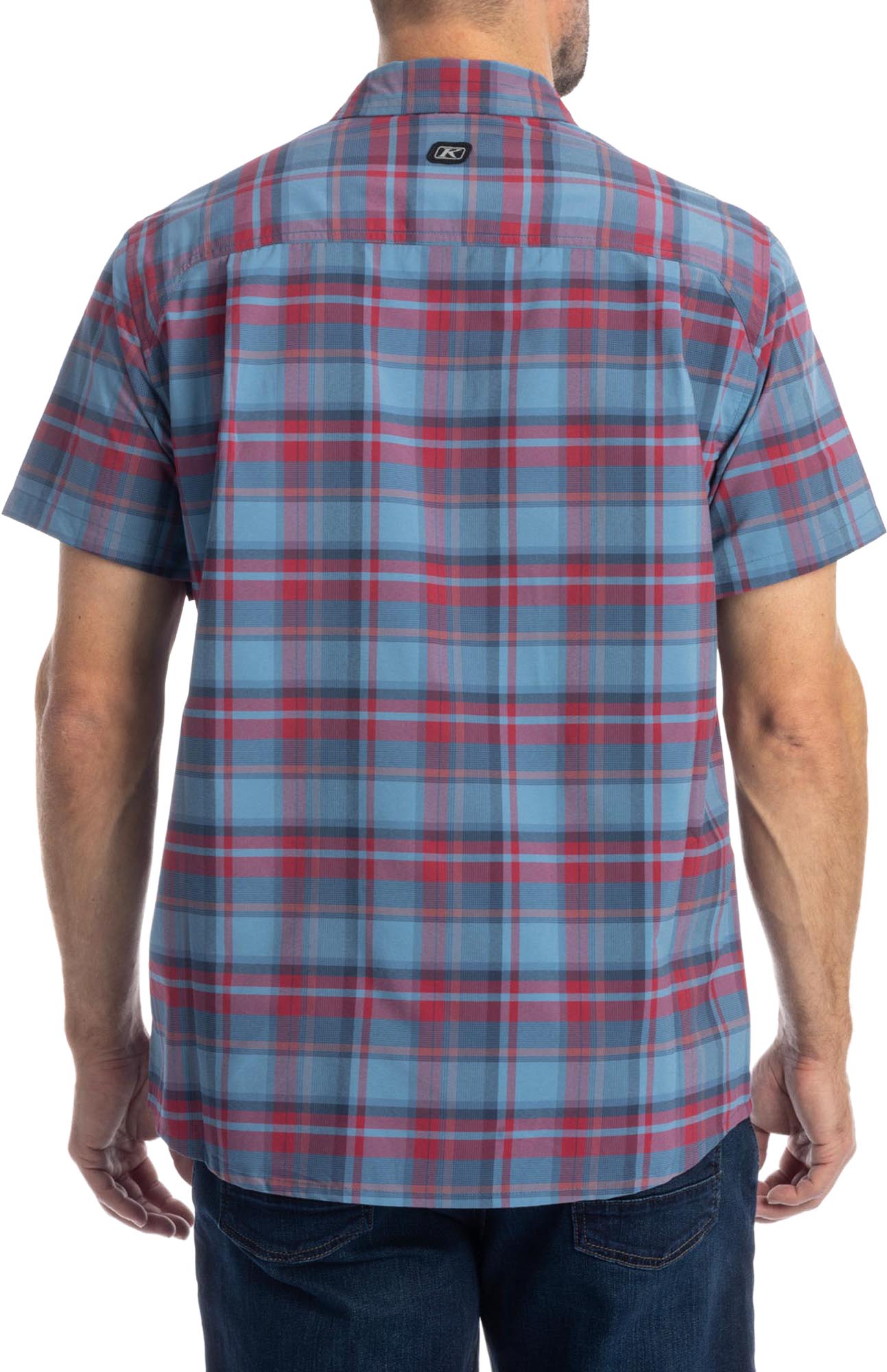 Klim Pantoll Stretch Hemd blau/rot 3XL Abbildung 2