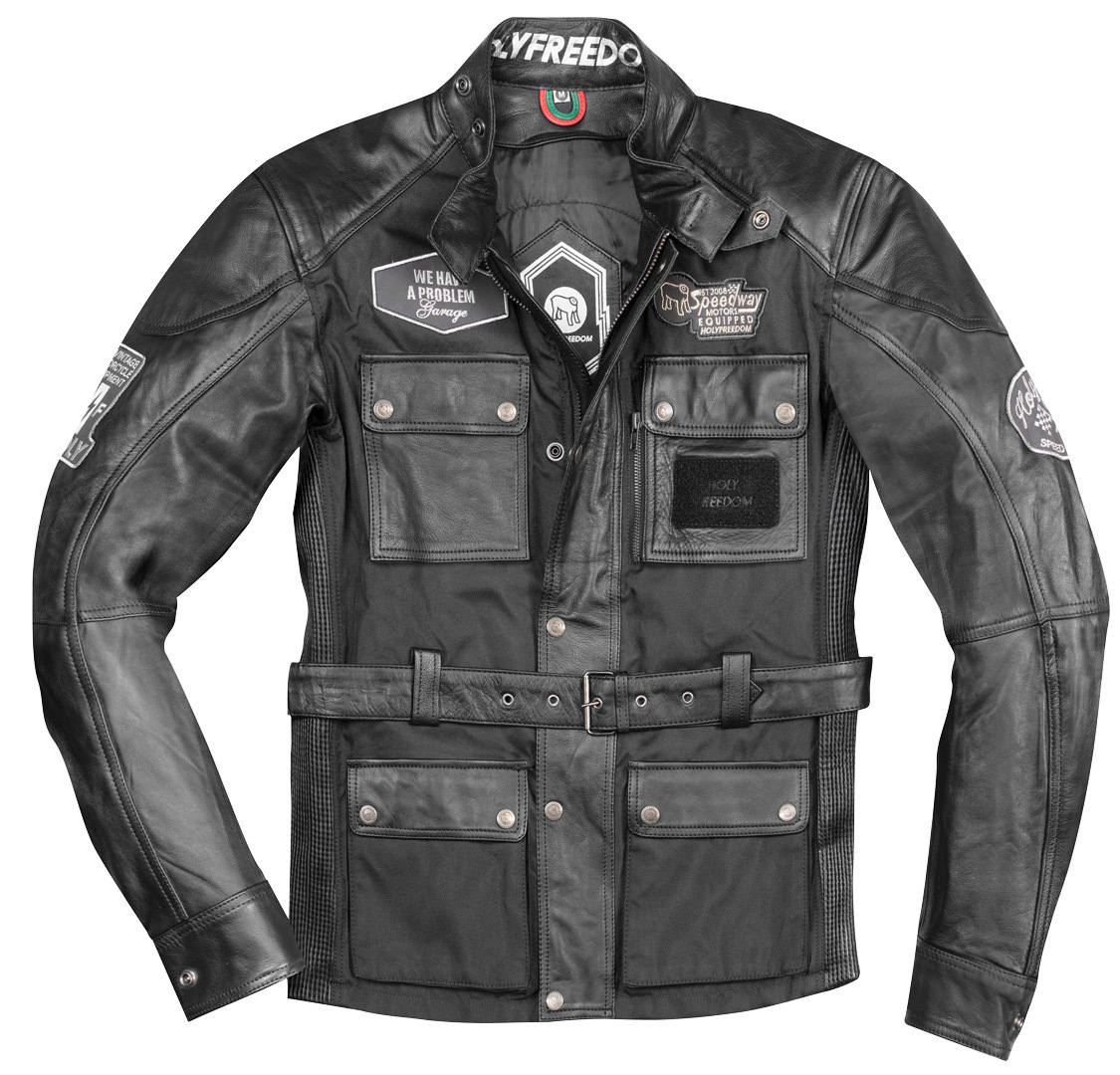 HolyFreedom Quattro TL motorcycle leather/textile jacket-image-951668334