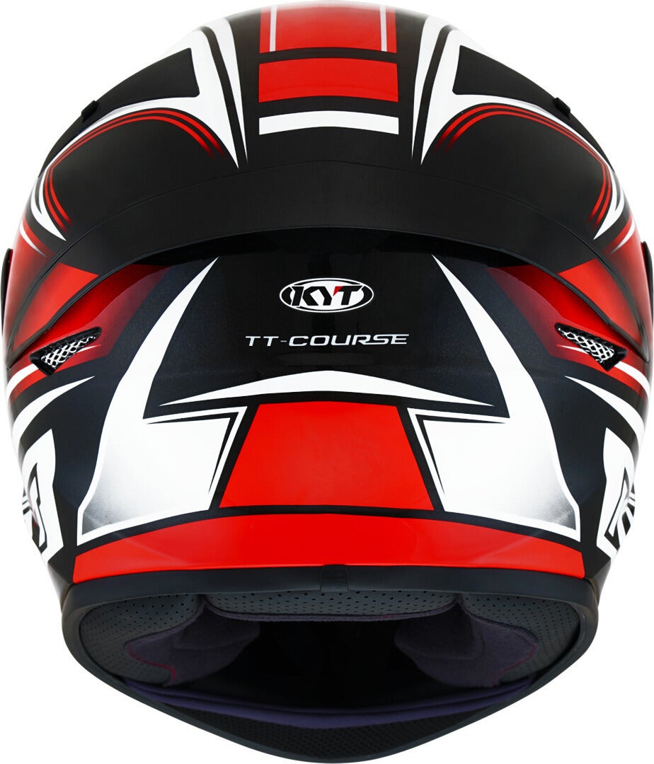 KYT TT Course Tourist Casco grigio/nero/rosso L (59/60) Figura 4