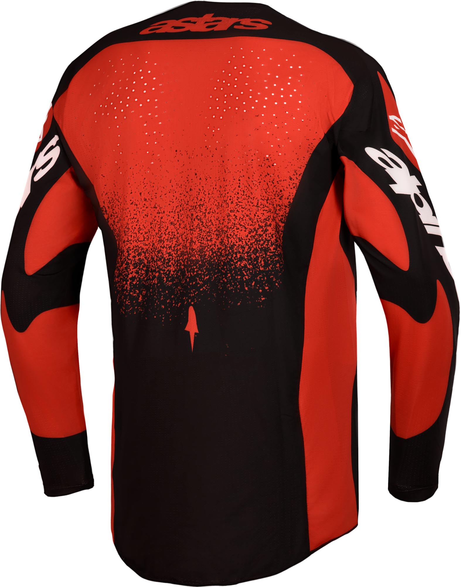 Alpinestars Techstar Swan 越野摩托車衫 紅/黑/白 S 圖2
