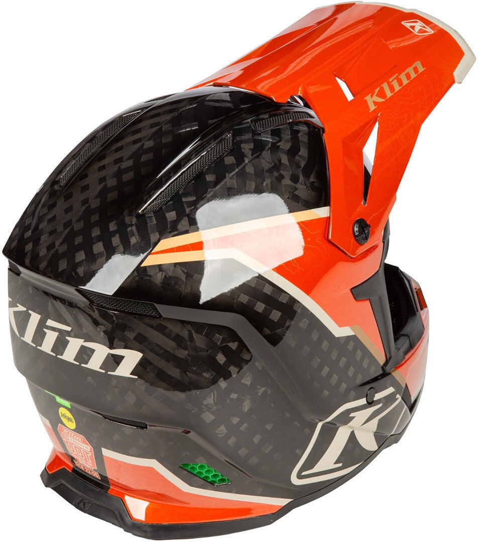 Klim F5 Koroyd Topo Carbon Casco Motocross XL (60/61) Figura 7