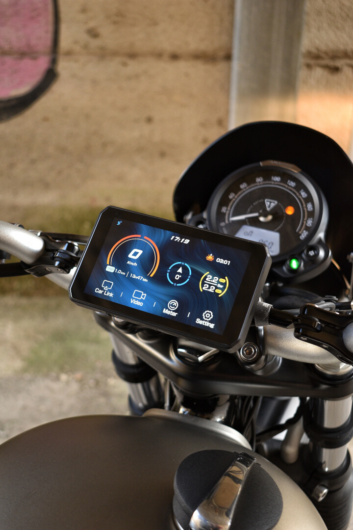 CHIGEE AIO-5 Lite Sistem multimedia pentru motociclete Figura 4