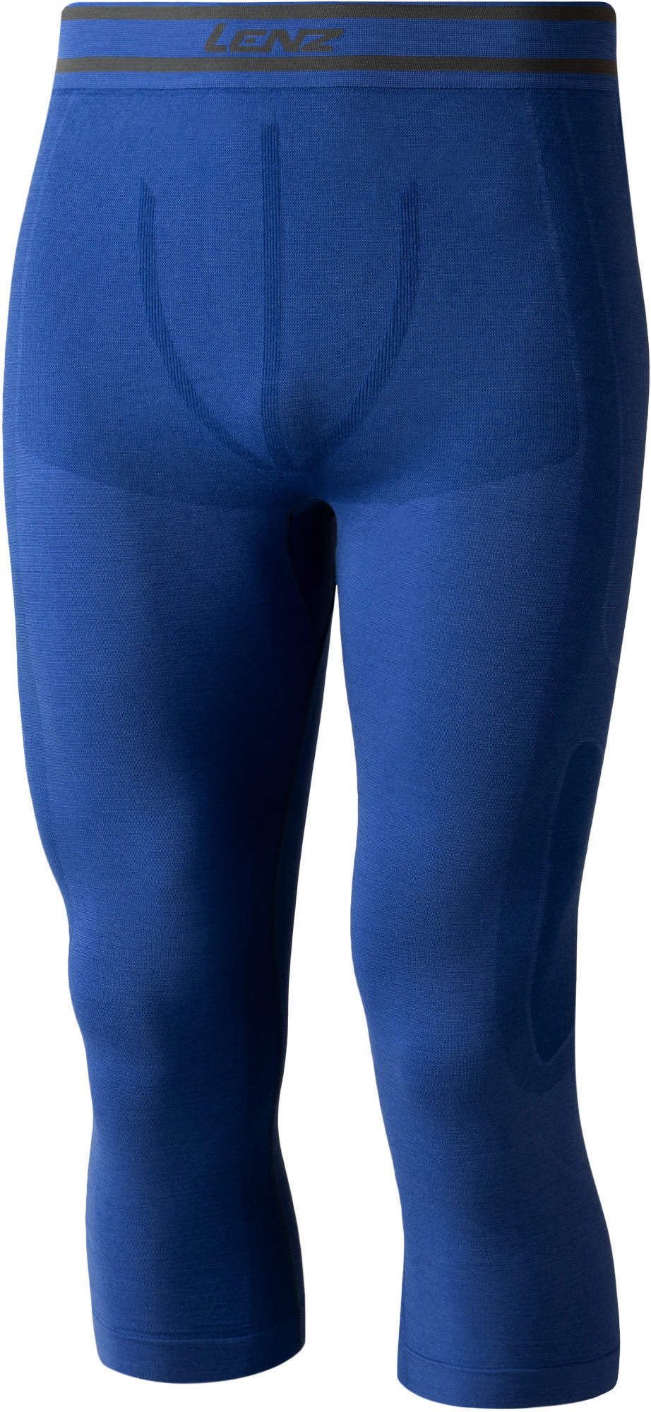 Lenz 6.0 Merino 3/4 Functionele broek blauw L Figuur 1