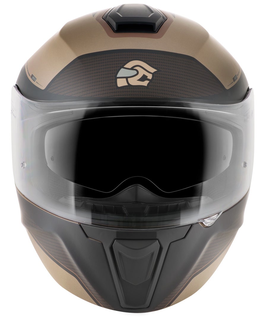 FC-Moto Novo Circuit Helmet brown/black S (55/56) Figure 5