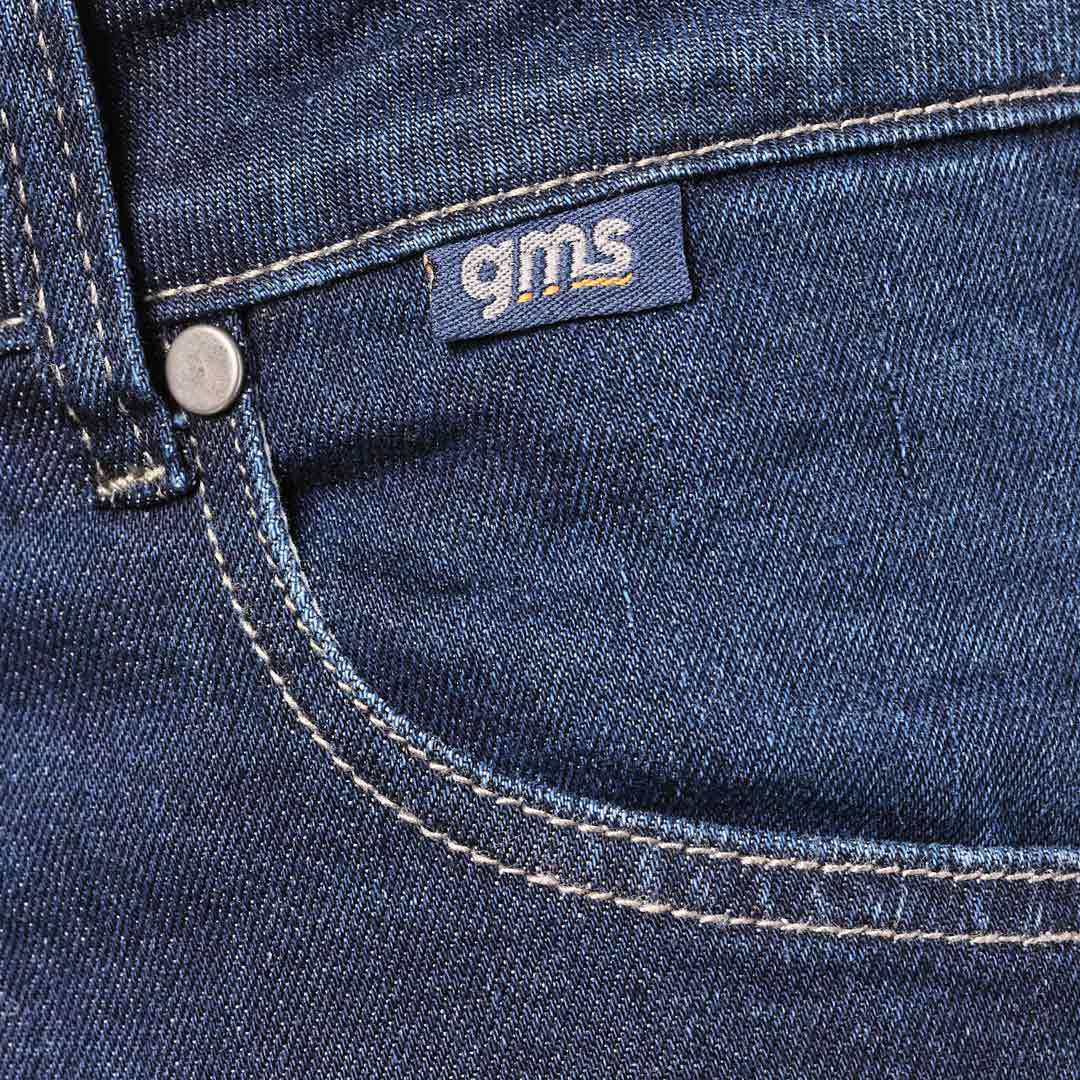Side view of GMS Cobra Kids Motorcycle Textile Pants