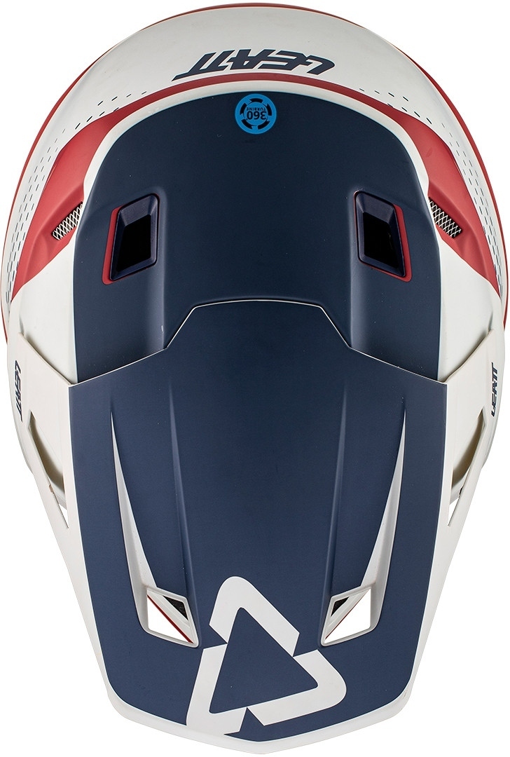 Leatt MTB 8.0 Composite Cască de coborâre roșu/alb/albastru XL (61/62) Figura 2