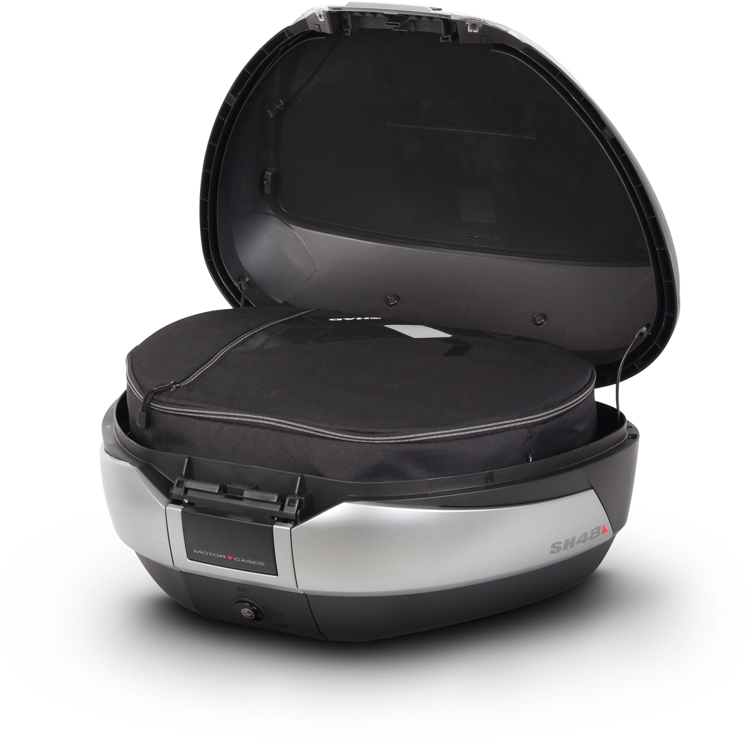 SHAD SH48 Titanium Set Topcase + Capac din carbon + Spătar Figura 2