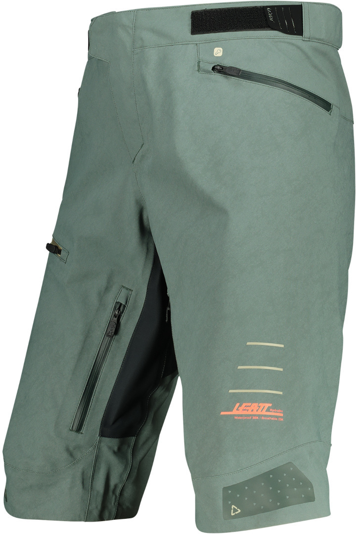 Leatt DBX 5.0 MTB Pantaloni scurți pentru bicicletă Verde otrăvit S Figura 1