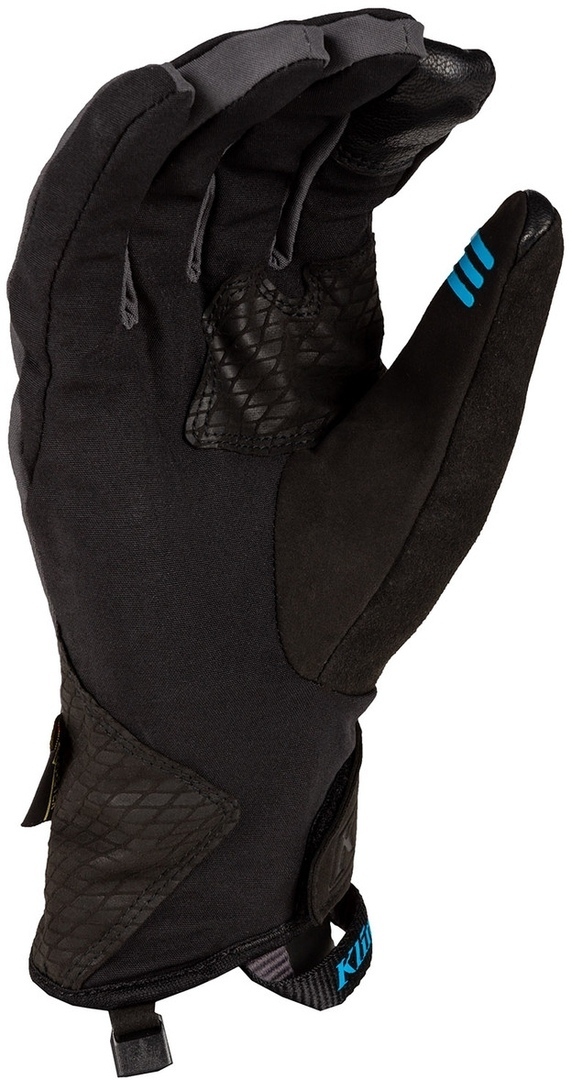 Klim Inversion Gore-Tex Motorcykel Handsker sort/grå/blå XL Figur 2