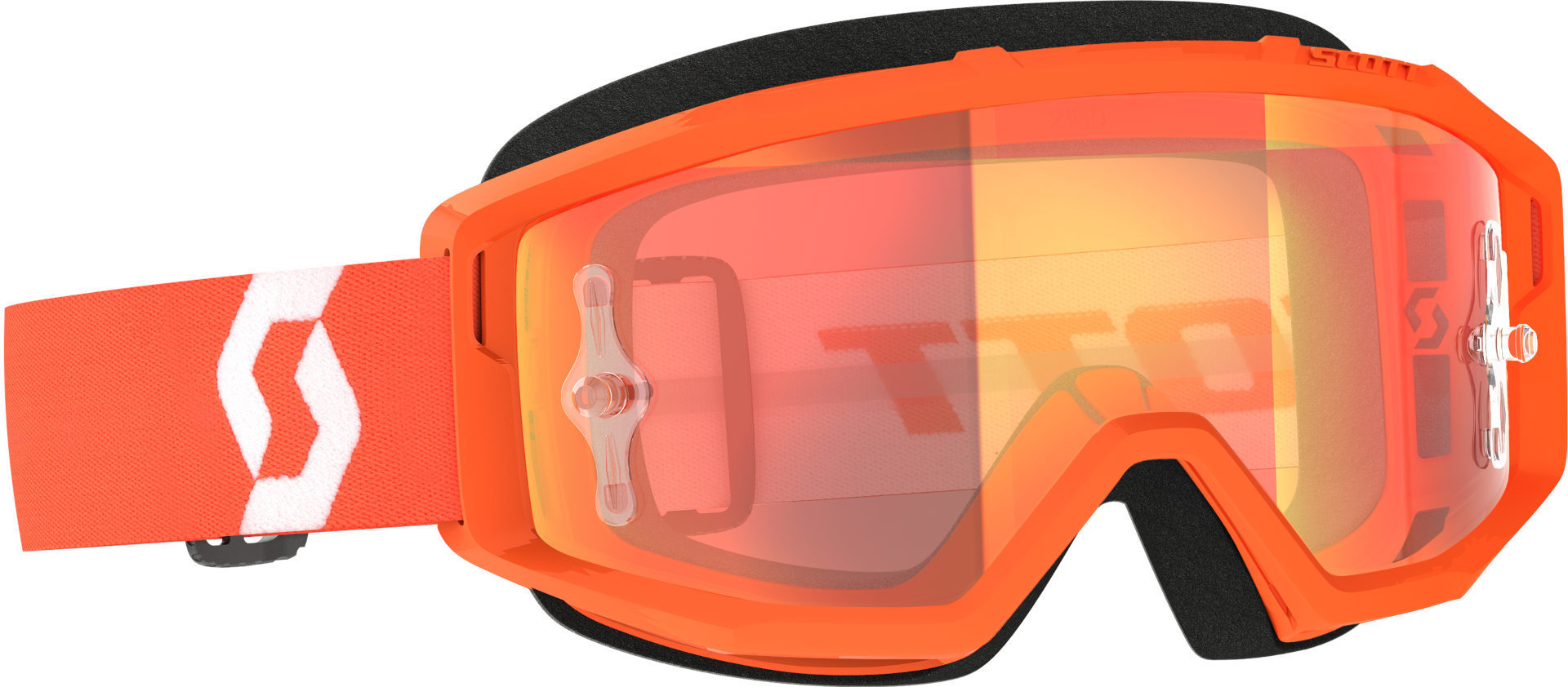 Scott Primal Ochelari de motocross portocaliu/alb Figura 1